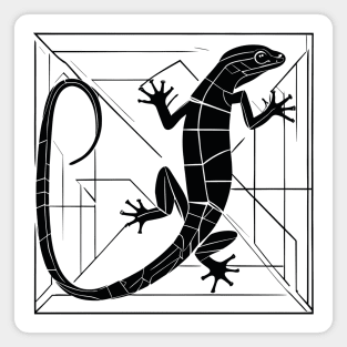 Abstract Gecko Magnet